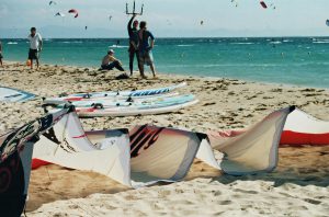Kite surfing Hel